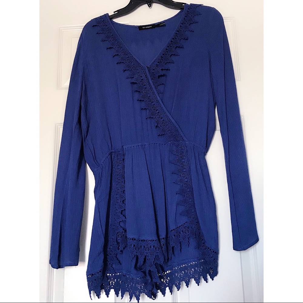Beach romper/cover up